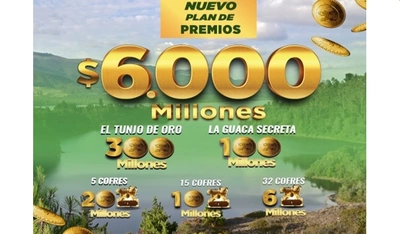 &iexcl;Te invitamos a conocer! El nuevo plan de premios de la Loter&iacute;a de Cundinamarca